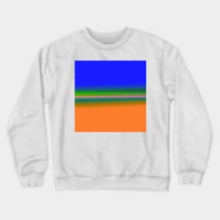 BROWN BLUE TEXTURE ART Crewneck Sweatshirt